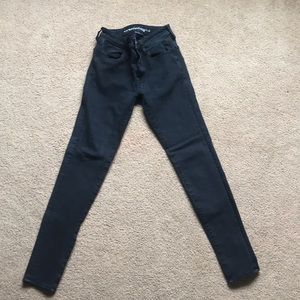 Black American eagle hi-rise jegging